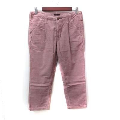 中古 アースミュージック エコロジー Earth Music Ecology テーパードパンツ コーデュロイ S ピンク Yi レディース ベクトル 古着 195 ブランド古着販売のベクトル 通販 Yahoo ショッピング