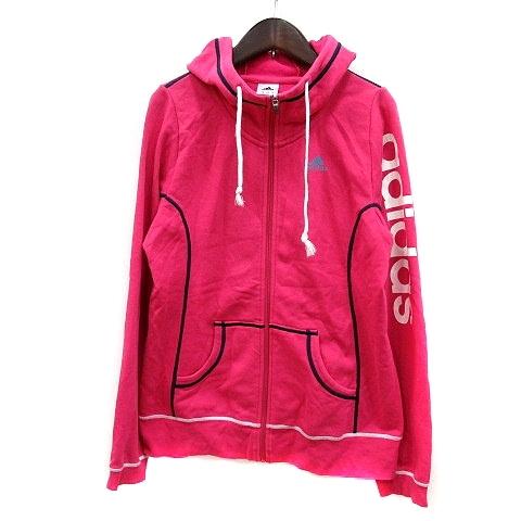 中古 アディダス Adidas パーカー スウェット ジップアップ プリント M ピンク Mn レディース ベクトル 古着 195 ブランド古着販売のベクトル 通販 Yahoo ショッピング