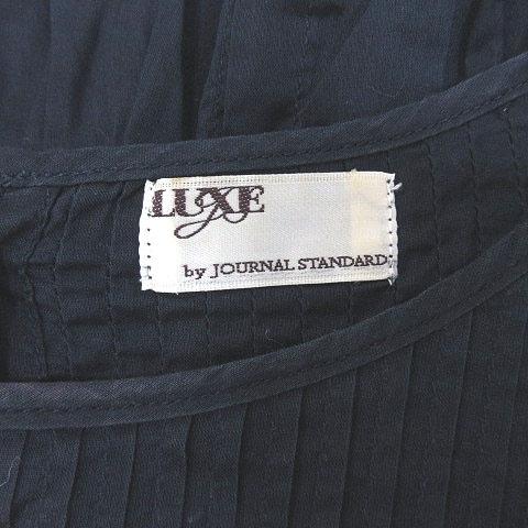 中古 ジャーナルスタンダード ラックス Journal Standard Luxe ワンピース チュニック シャツ 長袖 ピンタック 紺 ネイビー レディース ベクトル 古着 195 ブランド古着販売のベクトル 通販 Yahoo ショッピング