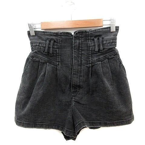 中古 ココディール Coco Deal ショートパンツ キュロット デニム 2 黒 ブラック St レディース ベクトル 古着 195 ブランド古着販売のベクトル 通販 Yahoo ショッピング