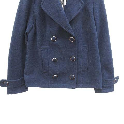 中古 イング Ingni ピーコート Pコート 総裏地 M 紺 ネイビー Ct レディース ベクトル 古着 195 ブランド古着販売のベクトル 通販 Yahoo ショッピング