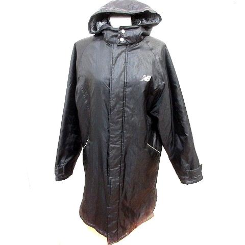 中古 ニューバランス NEW BALANCE ベンチコート 総裏地 フード付