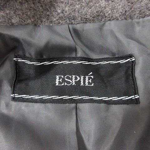 エスピエ ESPIE コート 総裏地 38 グレー /MN レディース : 195