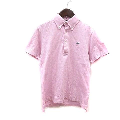 中古 ラコステ Lacoste ポロシャツ ワンポイント 半袖 3 ピンク グレー Ms メンズ ベクトル 古着 195 ブランド古着販売のベクトル 通販 Yahoo ショッピング
