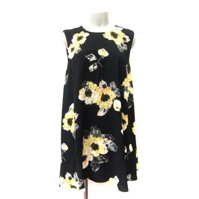 中古 スナイデル Snidel ひざ丈ワンピース ノースリーブ 花柄 1 マルチカラー Yi レディース ベクトル 古着 195 ブランド古着販売のベクトル 通販 Yahoo ショッピング