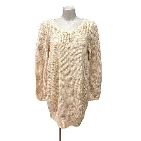 未使用品 ハッシュアッシュ Hushush ワンピース ニット ミニ 長袖 L ベージュ Yk レディース 195 ブランド古着販売のベクトル 通販 Yahoo ショッピング