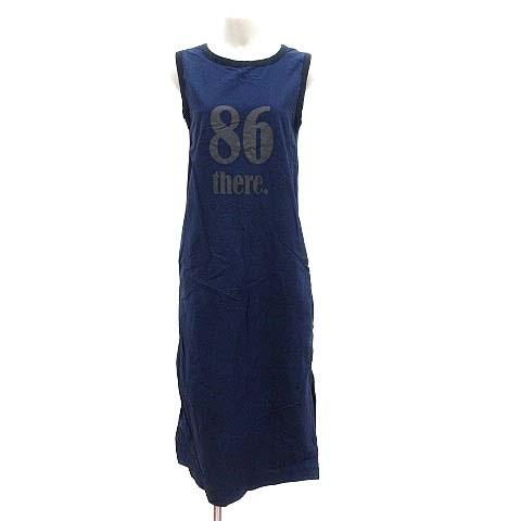 中古 シンプリシテェ Simplicite ワンピース ロング 切替 ロゴプリント ノースリーブ 紺 ネイビー Yk レディース ベクトル 古着 195 ブランド古着販売のベクトル 通販 Yahoo ショッピング