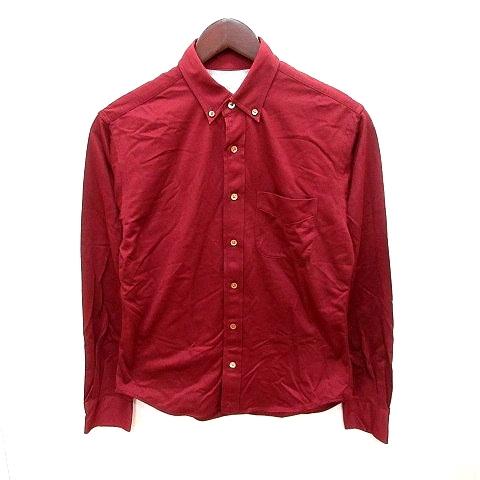 中古 B Y ユナイテッドアローズ Beauty Youth ビューティー ユース シャツ ボタンダウン 長袖 Xs ボルドーワイン Rt メンズ ベクトル 古着 195 ブランド古着販売のベクトル 通販 Yahoo ショッピング