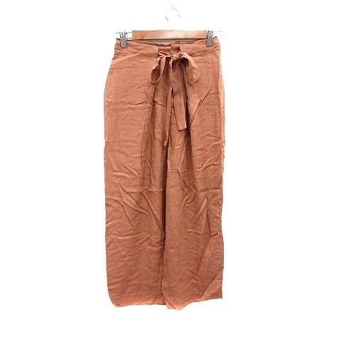 い出のひと時に とびきりのおしゃれを 茶 34 ウエストマーク ワイドパンツ Arrows United ユナイテッドアローズ 中古 ブラウン 古着 ベクトル レディース Yk ワイド バギーパンツ Www We Job Com