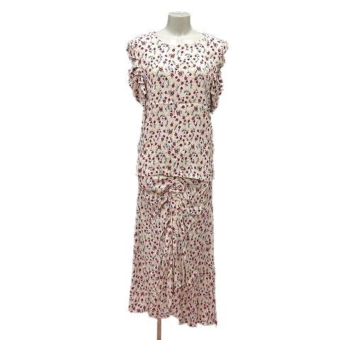 中古 バースデーバッシュ Birthday Bash セットアップ 上下 ブラウス 花柄 半袖 タイトスカート マキシ ロング ピンク Mn レディース ベ 195 ブランド古着販売のベクトル 通販 Yahoo ショッピング