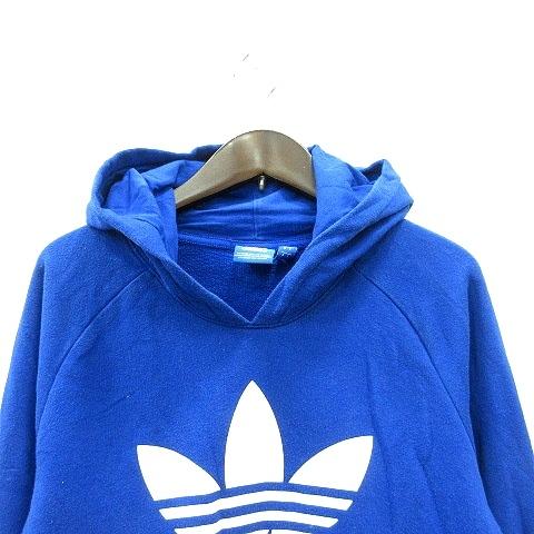 アディダスオリジナルス Adidas Originals パーカー プルオーバー スウェット プリント 170 青 ブルー Mn キッズ 195 ブランド古着販売のベクトル 通販 Yahoo ショッピング
