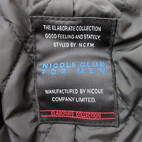 ニコルクラブフォーメン NICOLE CLUB FOR MEN ダッフルコート 総裏地