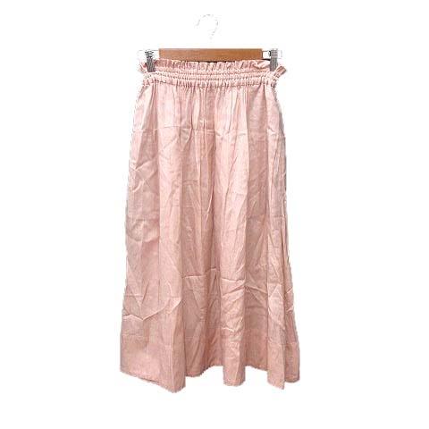 バナーバレット Banner Barrett フレアスカート ロング 38 ピンク /YK  