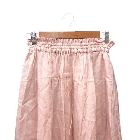 バナーバレット Banner Barrett フレアスカート ロング 38 ピンク /YK  