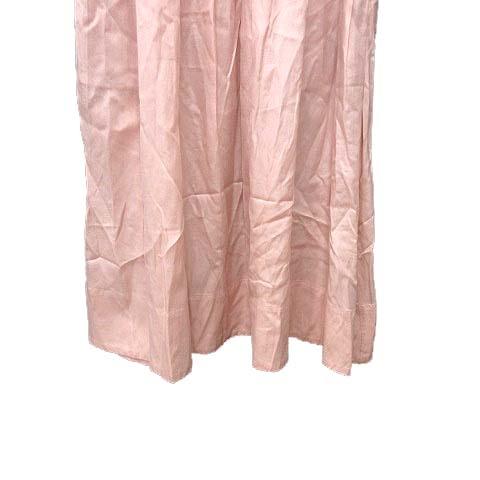 バナーバレット Banner Barrett フレアスカート ロング 38 ピンク /YK  