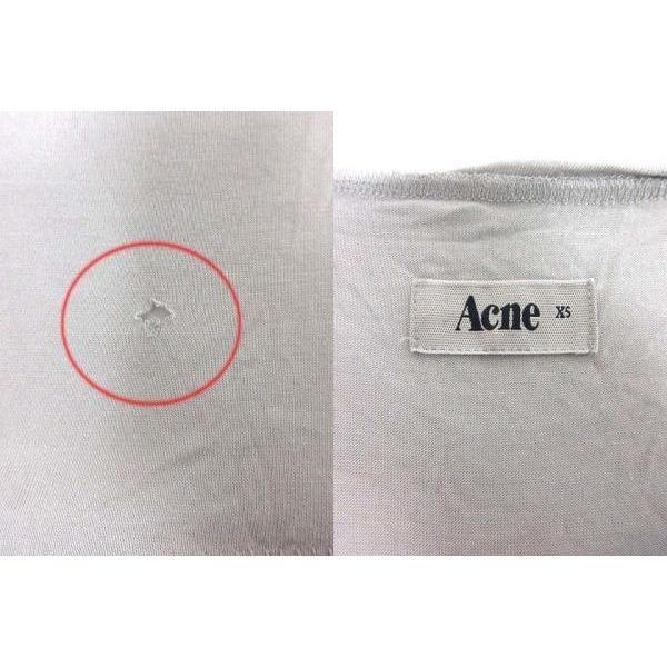 アクネ Acne ニット カットソー ドルマンスリーブ 長袖 XS グレー /YK レディース｜vectorpremium｜06