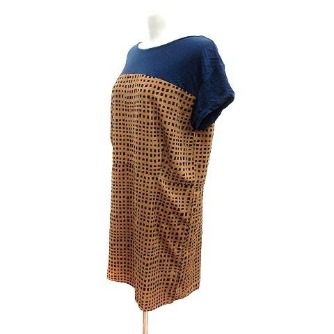 ノンブルアンペール NOMBRE IMPAIR ワンピース ひざ丈 ボートネック  