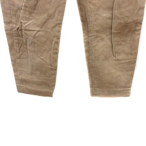 バビロン BABYLONE テーパードパンツ コーデュロイ 38 ベージュ /MN  