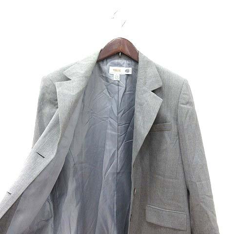 タルボット TALBOTS ジャケット テーラードカラー シングル 総裏地  