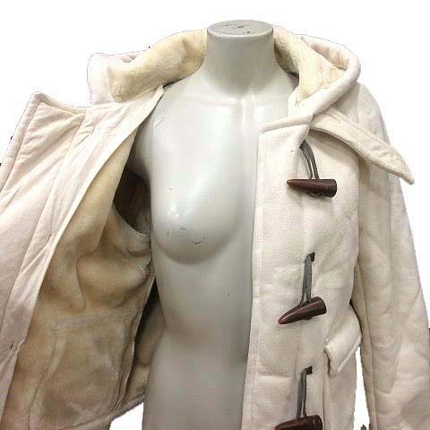 リリーブラウン Lily Brown ダッフルコート フェイクムートン 裏ファー 