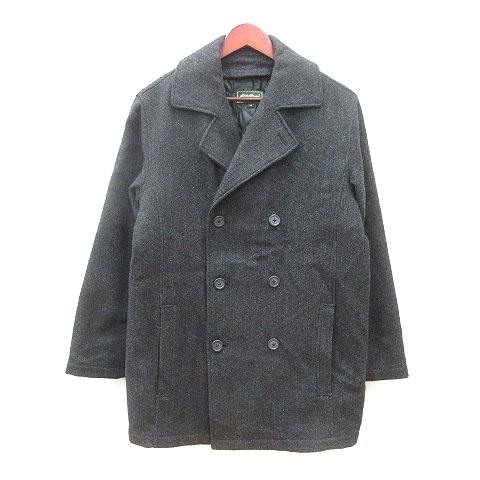 エディーバウアー EDDIE BAUER チェスターコート 総裏地 ダブル  