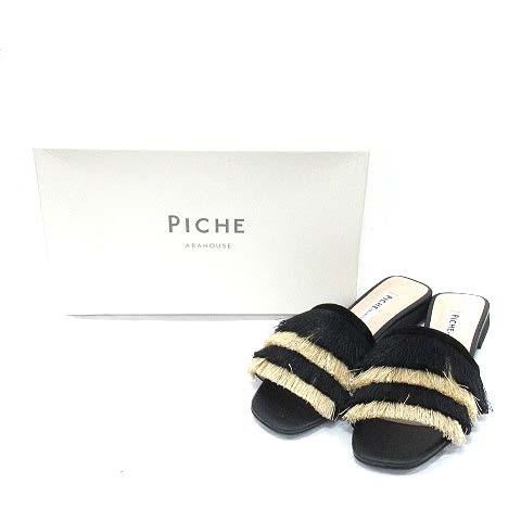 ピシェ アバハウス Piche abahouse サンダル フラット レザー ピシェ アバハウス Piche abahouse サンダル フラット レザー