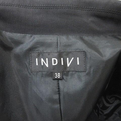 INDIVI インディヴィ テーラードジャケット シングル 総裏地