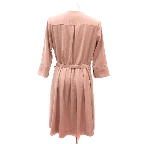 LaTotalite 【洗える】カシュクールワンピース ピンクB ラ