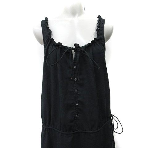 スタニングルアー STUNNING LURE ワンピース ロング ノースリーブ F 黒