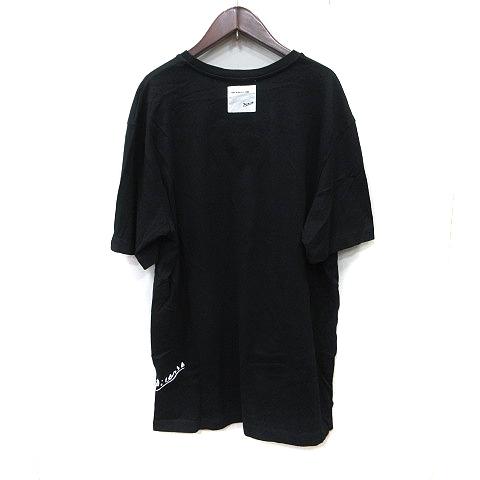 ZARA ザラ Tシャツ カットソー 半袖 黒 ブラック /YI メンズ 