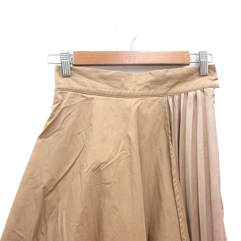 EMODA エモダ フレアスカート ミモレ ロング 切替 プリーツ  