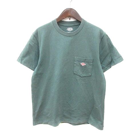 ダントン DANTON カットソー Tシャツ クルーネック ワンポイント 半袖 