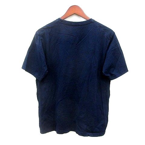 ユニクロ UNIQLO +J カットソー Tシャツ クルーネック 半袖 S 紺 