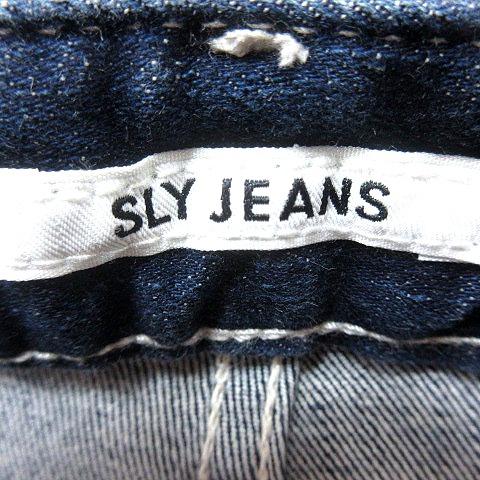 SLY スライ JEANS パンツ デニム ジーンズ ストレート ロング 25