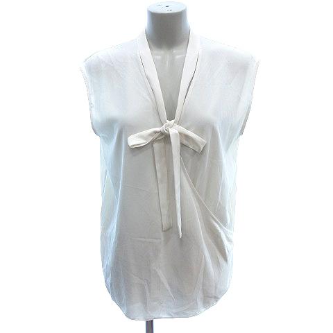 セオリー Theory ボウタイブラウス カシュクール フレンチスリーブ S  