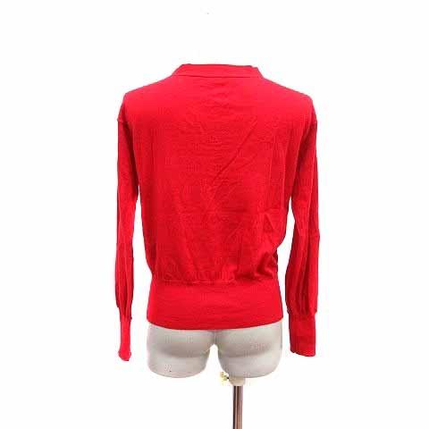 スピック&スパン Spick&Span カーディガン ニット Vネック 長袖 ウール