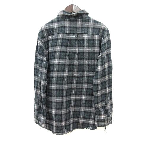 ニコアンドEager チェック柄 長袖シャツ ニコアンドEager チェック柄 長袖シャツ