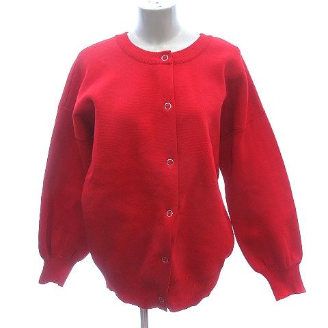 ディスコート Discoat ニットカーディガン オーバーサイズ ボリューム