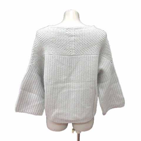 フレームワーク Framework ニット セーター Vネック 透かし編み ウール