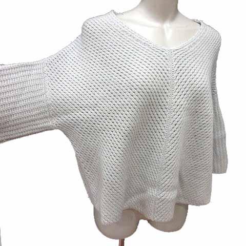 フレームワーク Framework ニット セーター Vネック 透かし編み ウール