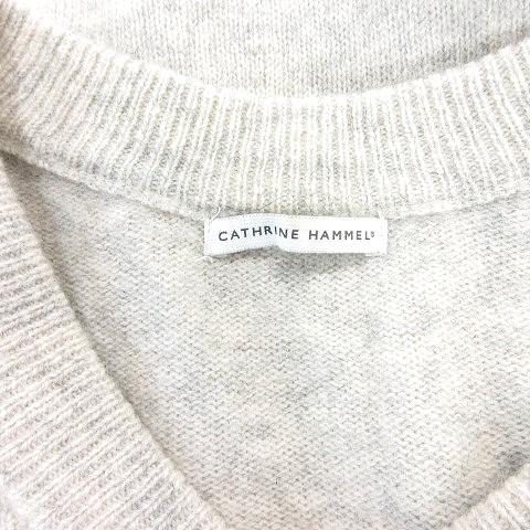 キャサリンハメル CATHRINE HAMMEL チュニック ニット Vネック