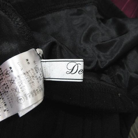 デイライルノアール Delyle NOIR カットソー 切替 刺繍 レース 長袖 99 