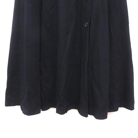 UNTITLED（アンタイトル） プリーツスカート ミモレ ロング ウール 1 S