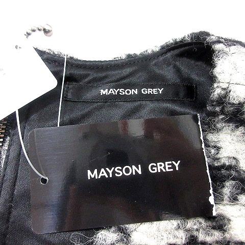 未使用品 メイソングレイ MAYSON GREY ワンピース ひざ丈 千鳥格