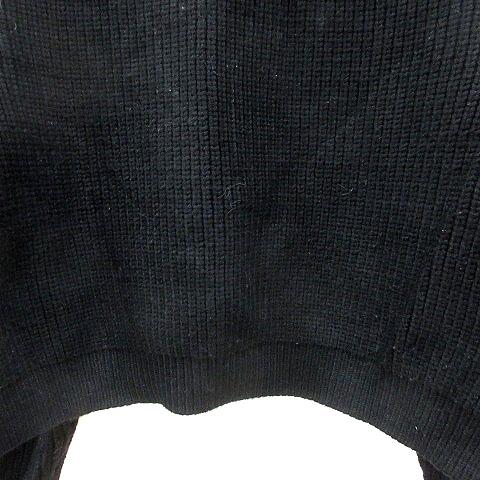 ZARA（ザラ） ニット セーター 長袖 S 黒 ブラック /MN レディース