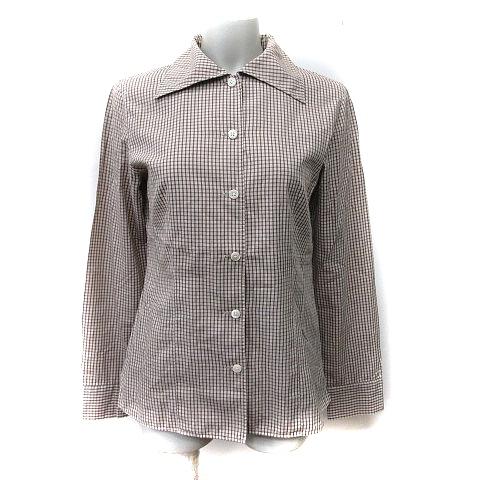 ザ スコッチ ハウス The Scotch House シャツ ブラウス チェック 長袖 