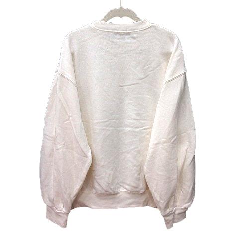 Samansa Mos2 サマンサモスモス SM2 トレーナー プリント 長袖 裏起毛  