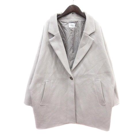 LOWRYS FARM ローリーズファーム チェスターコート シングル 総裏地 F 