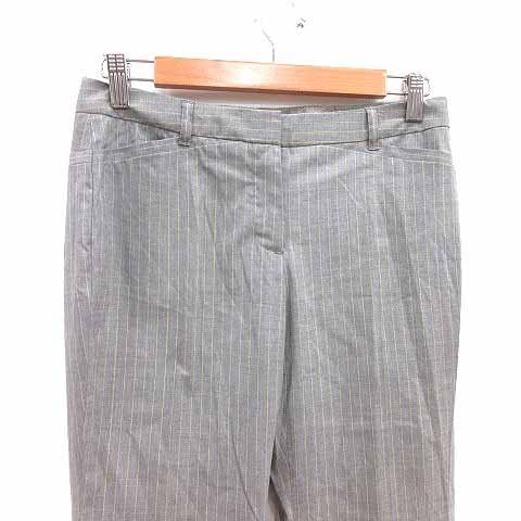 theory（セオリー） スラックスパンツ フレア ストライプ ウール 0 XS