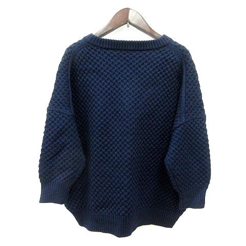 イリアンローブ 長袖セーター レディース - iliann loeb - 美品 iliann loeb イリアンローブ 長袖 バルキーニット